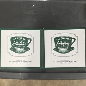 Ralph's Coffee mug boxes, boxes only